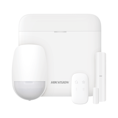 Alarma Hikvision - Soporta 48 Zonas - Wi-Fi y Ethernet - Incluye Batería de respaldo - Compatible con los Accesorios AX 