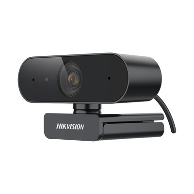 Audio y Video Hikvision - Cámara Web ALTA DENIFICIÓN (1080p) - Giro 360° - Gran Angular de 86° - Micrófono Integrado - D