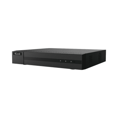 DVR HiLook by Hikvision - 4 Canales TVI - AHD - CVI - CVBS + 2 Canales IP - DVR-204Q-M1(C)