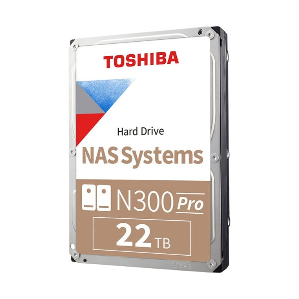 Disco-Duro-HDD-Toshiba-N300-22TB-7200-RPM-SATA-III-6Gb/s-1GB-caché-Internal-CMR-NAS-3,5"