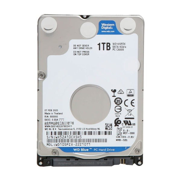 Disco-Duro-HDD-WD-Blue-Mainstream-1TB-5400-RPM-SATA-III-6Gbs-8MB-caché-Internal-SMR-2,5
