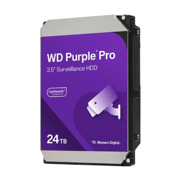 Disco-Duro-HDD-WD-Purple-Pro-24TB-7200-RPM-SATA-III-6Gbs-512MB-caché-Internal-CMR-Surveillance-3,5