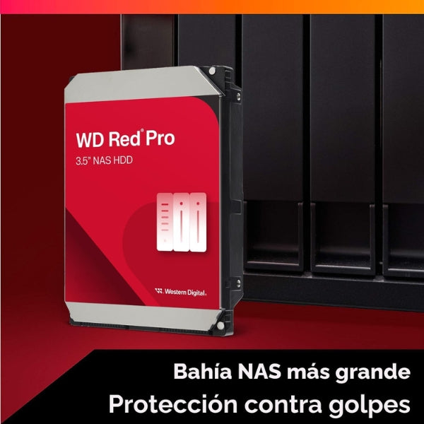 Disco-Duro-HDD-WD-Red-Pro-4TB-7200-RPM-SATA-III-6Gbs-256MB-caché-Internal-NAS-CMR-3,5