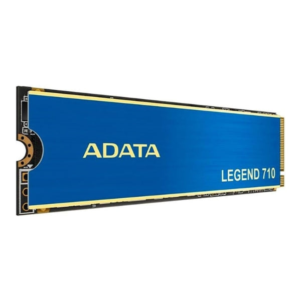 Disco Duro SSD ADATA LEGEND 710 512GB NVMe PCIe Gen3 x4 M.2 2280 con Heatsink - ALEG-710-512GCS