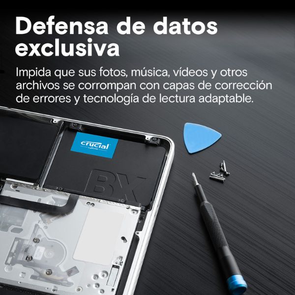 Disco Duro SSD Crucial BX500 500GB 2.5 SATA - CT500BX500SSD1