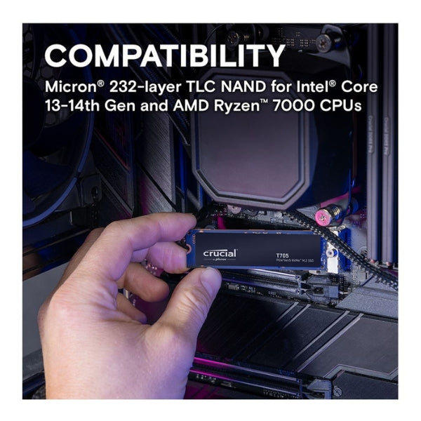 Disco-Duro-SSD-Crucial-T705-4TB-Micron-232L-TLC-NAND-PCIe-Gen-5-x4-NVMe-M,2