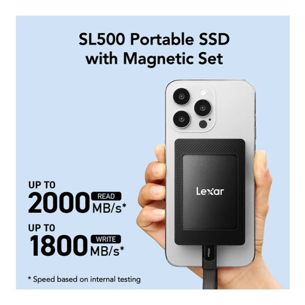 Disco-Duro-SSD-Externo-Lexar-Media-SL500-2TB-USB-3,2-Gen-2x2-Type-C-Negro