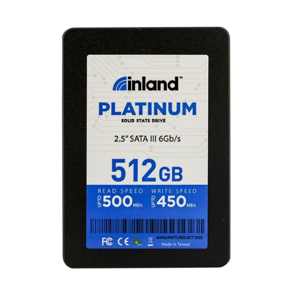 Disco-Duro-SSD-Inland-Platinum-512GB-3D-TLC-NAND-SATA-III-6Gbs-2.5-Internal