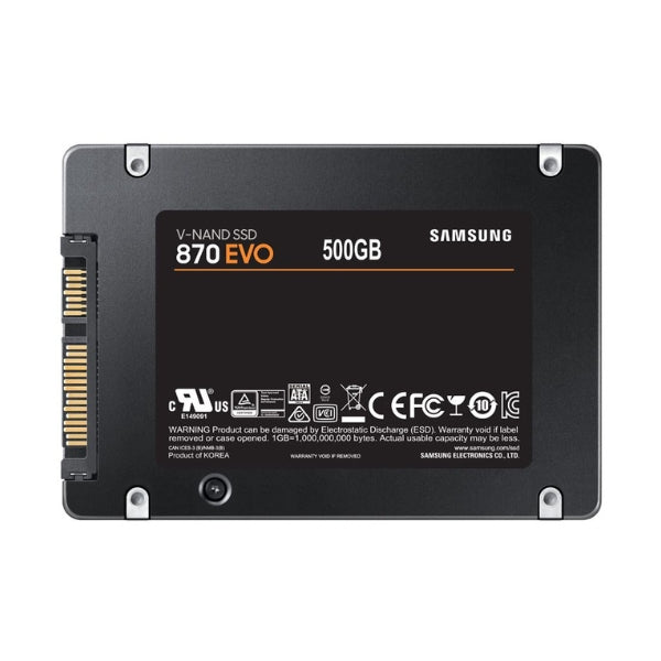 Disco-Duro-SSD-Samsung-870-EVO-500GB-3-bit-MLC-V-NAND-SATA-III-6Gbs-2,5-Internal