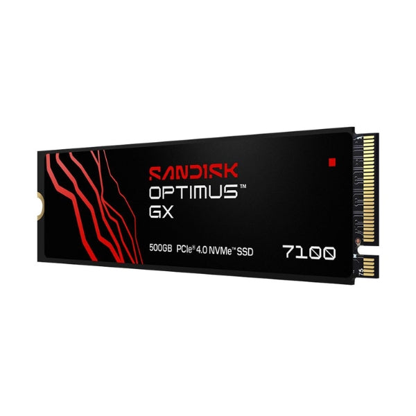 Disco-Duro-SSD-Sandisk-Optimus-GX-7100-500GB-BiCS-TLC-3D-CBA-NAND-PCIe-Gen-4-x4-NVMe-M.2-Internal