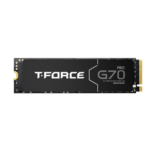 Disco Duro SSD TeamGroup T-FORCE G70 PRO 1TB 3D TLC NAND Flash PCIe Gen 4 x4 NVMe M.2 Internal con Graphene Heatsink