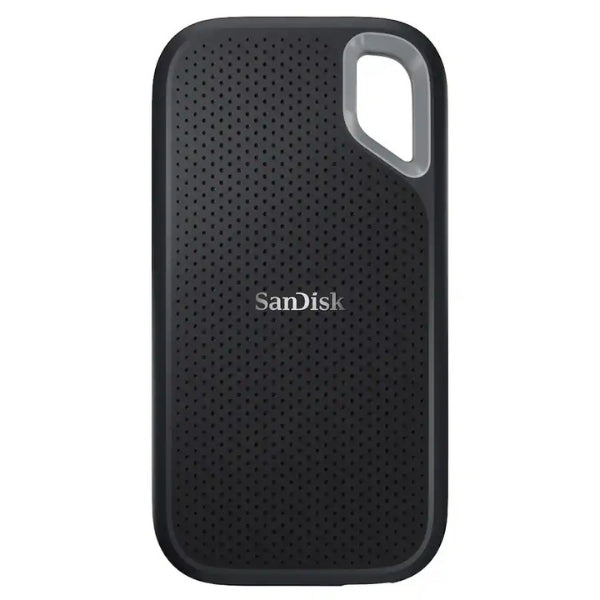 Disco SSD Externo - SanDisk - Extreme Go - 2TB - USB-C - USB 3.2 Gen 2 - NVMe - 1050MBs - IP65 - Negro - SDSSDE52-2T00-AC