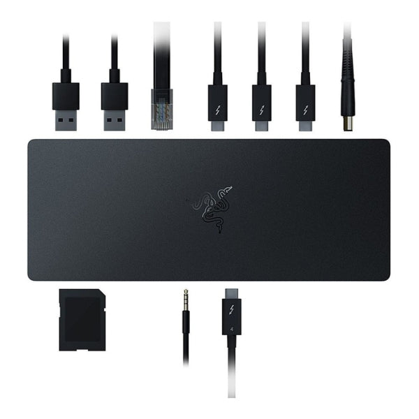 Dock Razer Thunderbolt 4 Chroma USB-C universal RGB Black - RC21-01690100-R