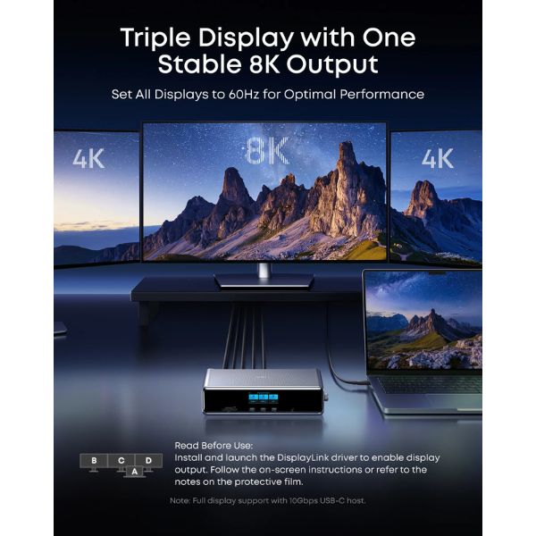 Docking-Station-Anker-14-en-1-Triple-Display-GaN