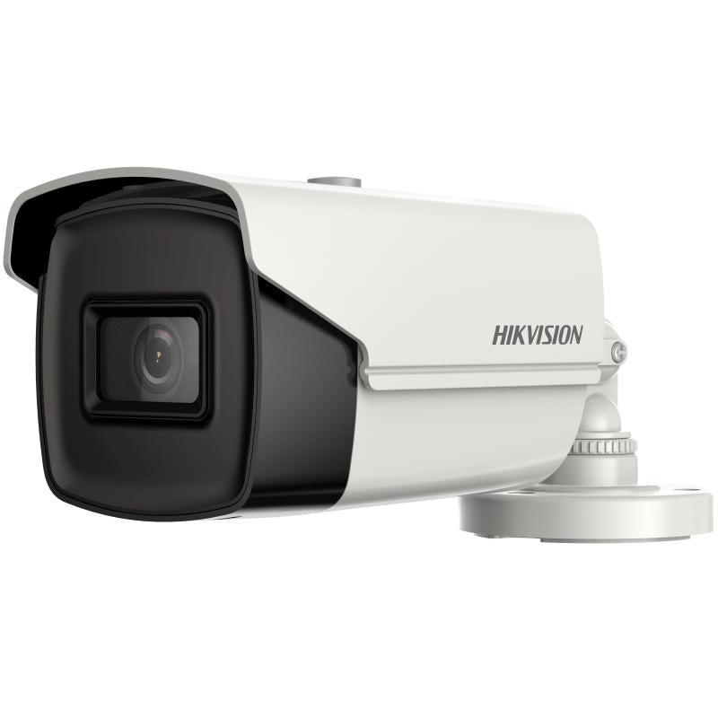 Cámara de Seguridad Hikvision - Bala TURBOHD 4K (8 Megapixeles) - Gran Angular 79º - Lente 2.8 mm - Exterior IP67 - DS-2