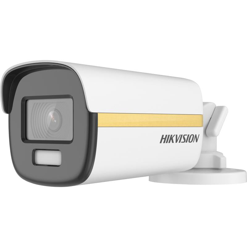 Cámara de Seguridad Hikvision - Bala TURBOHD 4K - Imagen a color 24 - 7 - Lente 2.8 mm - DS-2CE12UF3T-E