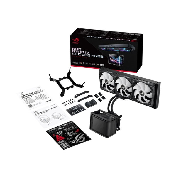 Enfriador-Líquido-ASUS-ROG-RYUO-IV-SLC-360-ARGB-360mm-All-in-One-Negro