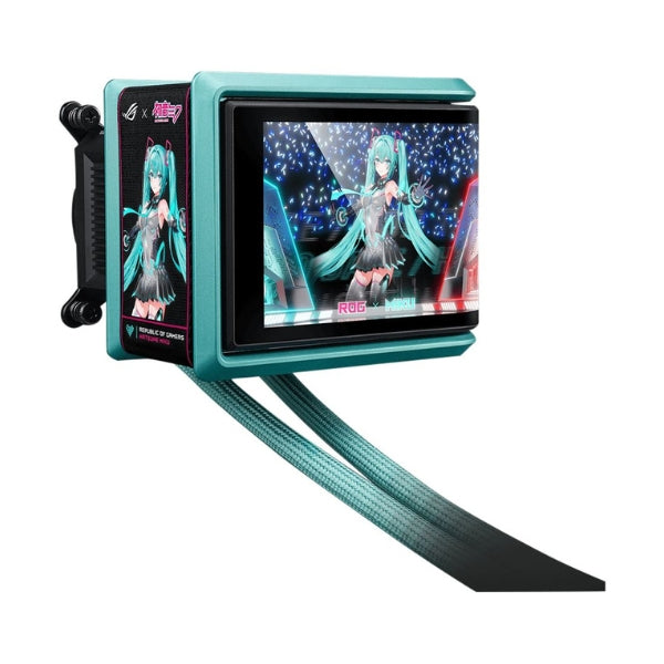 Enfriador-Líquido-ASUS-ROG-Ryuo-IV-360-ARGB-Hatsune-Miku-Edition-360mm-All-in-One-Negro
