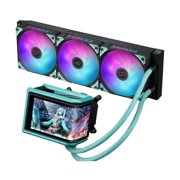 Enfriador-Líquido-ASUS-ROG-Ryuo-IV-360-ARGB-Hatsune-Miku-Edition-360mm-All-in-One-Negro