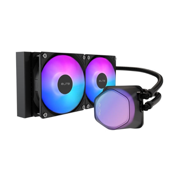 Enfriador-Líquido-Cooler-Master-240-Elite-Liquid-240mm-All-in-One-Negro