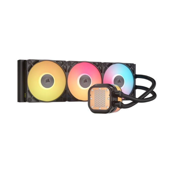 Enfriador-Líquido-Corsair-iCUE-LINK-RGB-TITAN-360-RX-LCD-360mm-All-in-One-Negro