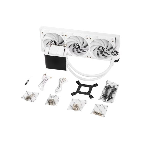 Enfriador-Líquido-KingCool-Orbitto-LCD-360mm-All-in-One-Blanco