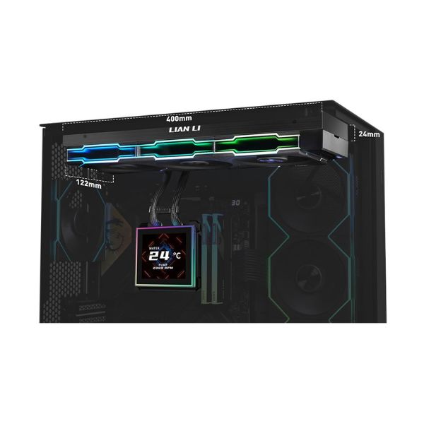 Enfriador-Líquido-Lian-Li-HydroShift-II-LCD-S-360TL-360mm-All-in-One-Negro