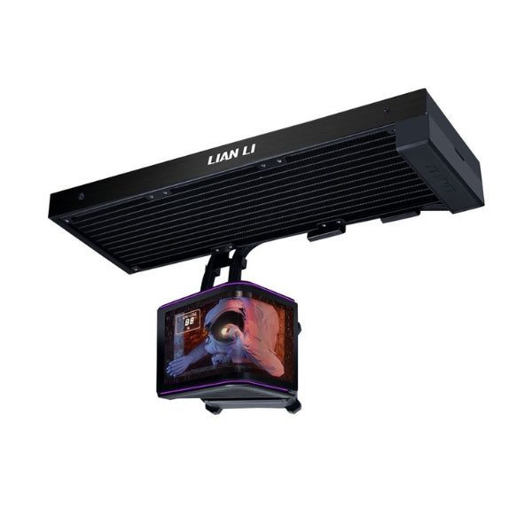 Enfriador-Líquido-Lian-Li-HydroShift-II-OLED-Curved-Fanless-360mm-All-in-One-Negro