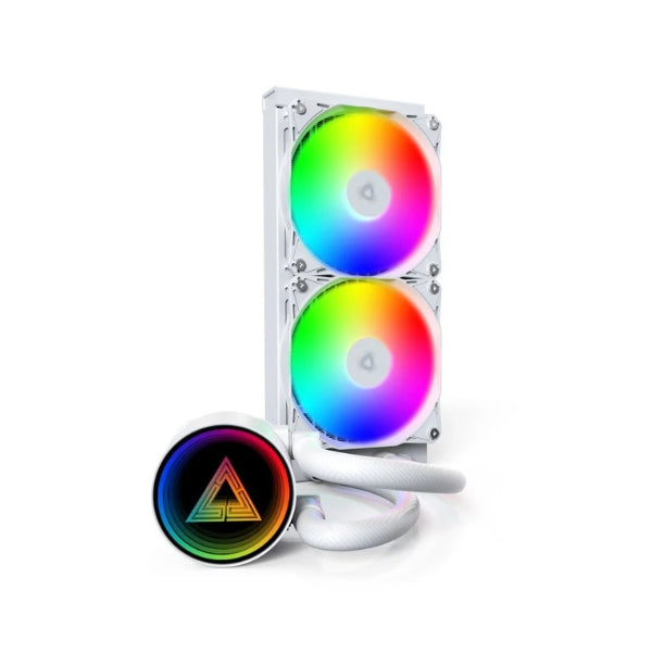 Enfriador-Líquido-Montech-LightFlow-ARGB-240mm-All-in-One-Blanco