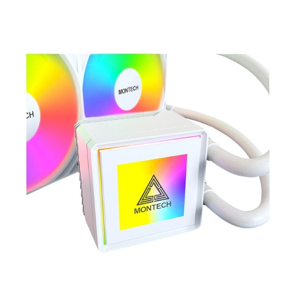 Enfriador-Líquido-Montech-PureFlow-ARGB-360mm-All-in-One-Blanco