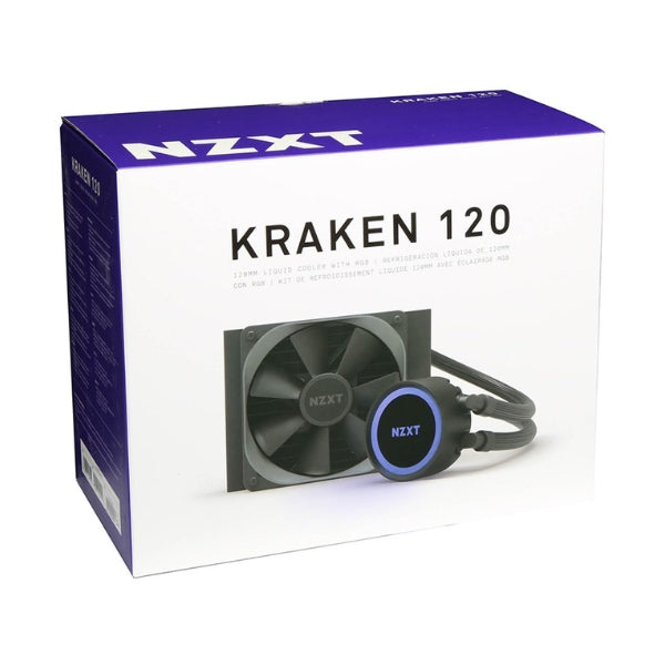 Enfriador-Líquido-NZXT-Kraken-120-120mm-All-in-One