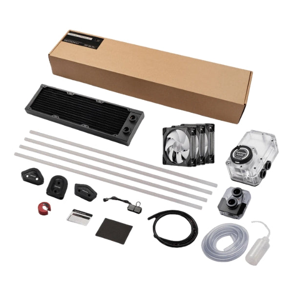 Enfriador-Líquido-Phanteks-Glacier-EZ-Fit-360-D30-KIT-360mm-Hard-Tube-Kit-Negro