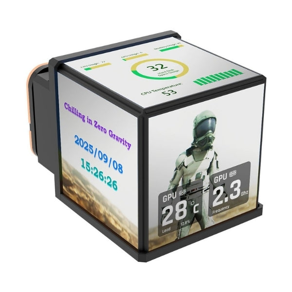 Enfriador-Líquido-Thermaltake-MINECUBE-360-Ultra-ARGB-360mm-All-in-One-Negro