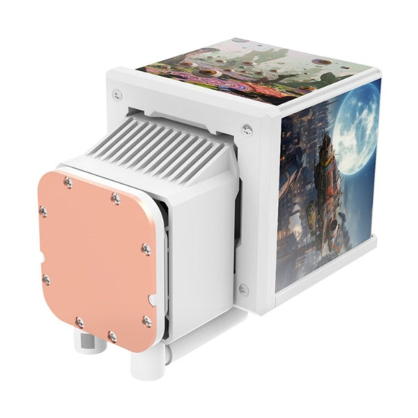 Enfriador Líquido Thermaltake MINECUBE 360 Ultra ARGB 360mm All in One – Snow White