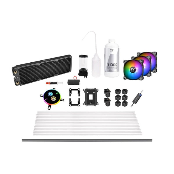 Enfriador-Líquido-Thermaltake-Pacific-C360-360mm-Hard-Tube-Kit-Negro