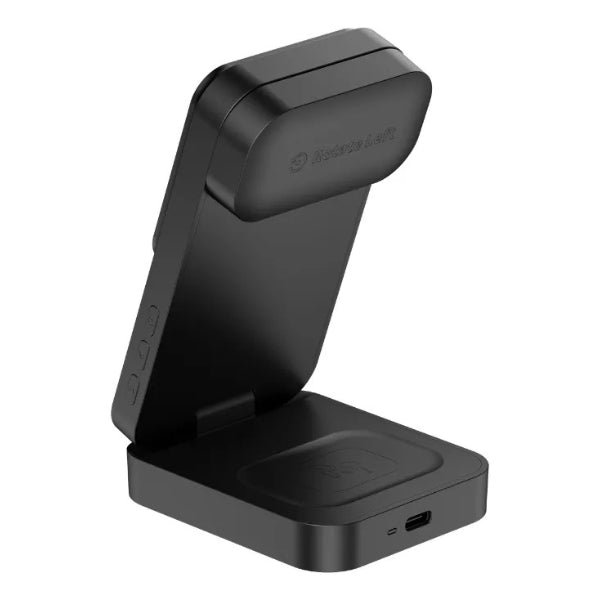 Estación - de - Carga - Inalámbrica - Havit - W3107 - 3 - en - 1 - Pantalla - LED - Celular - 15W - Reloj - 2.5W - Audífonos - 5W - USB - C