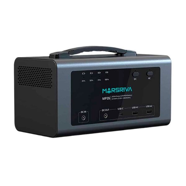 Estación de Poder Marsriva MP3S 300W 25600mAh LiFePO4 Portátil