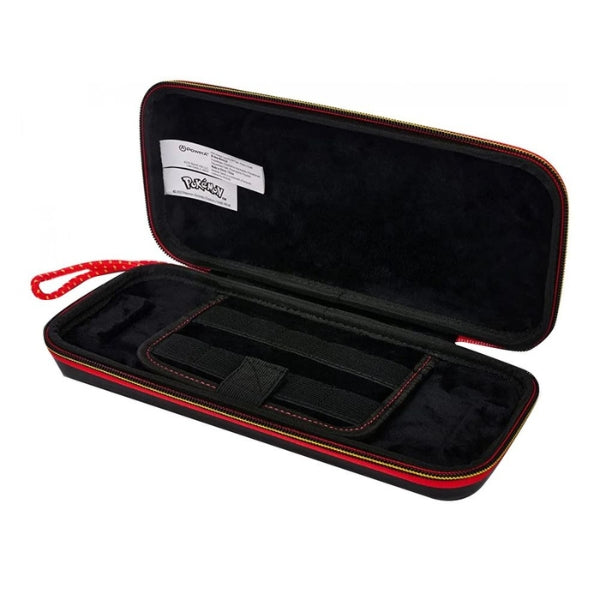 Estuche - Gaming - PowerA - Travel - Pro - Case - Pokemon - Pikachu - Arcade - Nintendo - Switch - Switch - Lite - Switch - OLED - Policarbonato - 9 - Cartuchos - NSCS0053-01 - Negro