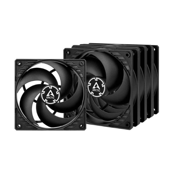 Fan-Cooler-Arctic-Cooling-P12-Fluid-Dynamic-Bearing-120mm-5-Pack-Negro