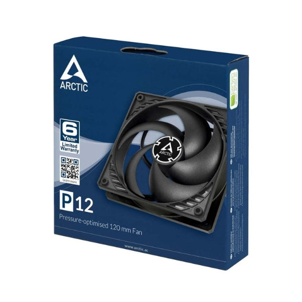 Fan-Cooler-Arctic-Cooling-P12-Fluid-Dynamic-Bearing-120mm-Negro