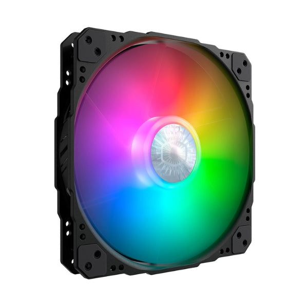 Fan-Cooler-Cooler-Master-SickleFlow-200-ARGB-Gen-2-Sleeve-Bearing-200mm-Negro-RGB