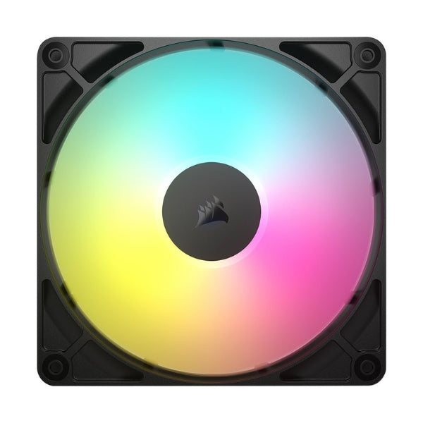 Fan-Cooler-Corsair-RS120-ARGB-Magnetic-Dome-Bearing-120mm-Negro-ARGB