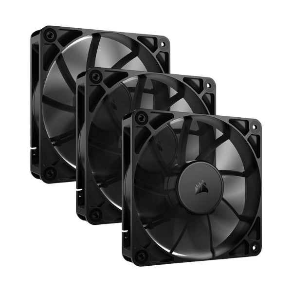 Fan-Cooler-Corsair-RS120-Magnetic-Dome-Bearing-120mm-Negro-3-Pack