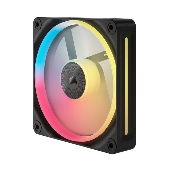 Fan-Cooler-Corsair-iCUE-LINK-LX120-R-RGB-Magnetic-Dome-Bearing-120mm-Negro-RGB