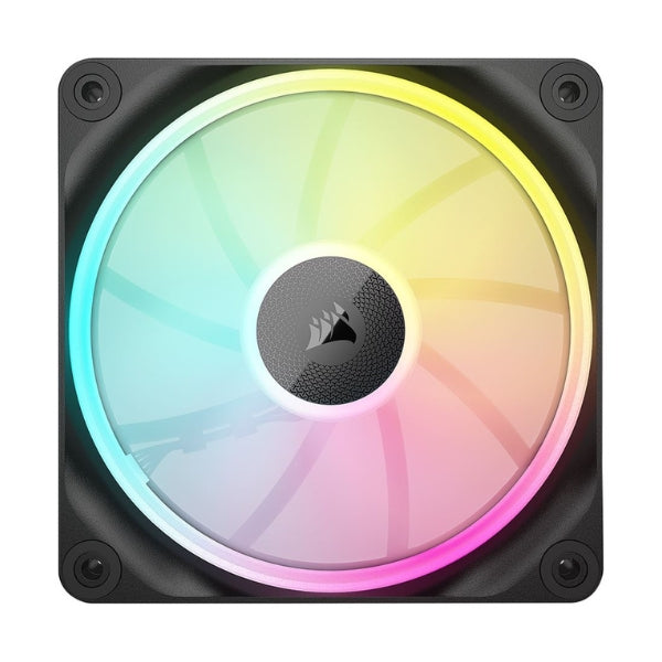 Fan-Cooler-Corsair-iCUE-LINK-LX120-RGB-Magnetic-Dome-Bearing-120mm-Negro-RGB