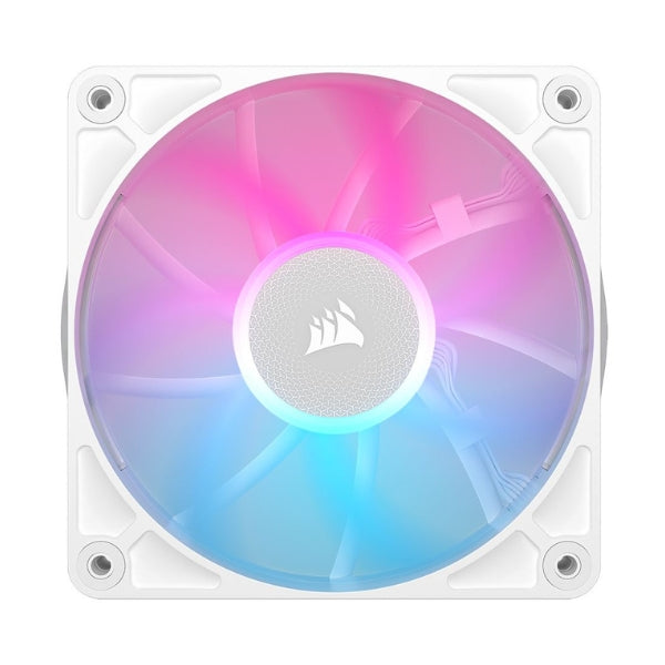 Fan-Cooler-Corsair-iCUE-LINK-RX120-Magnet-Dome-Bearing-120mm-Blanco-RGB