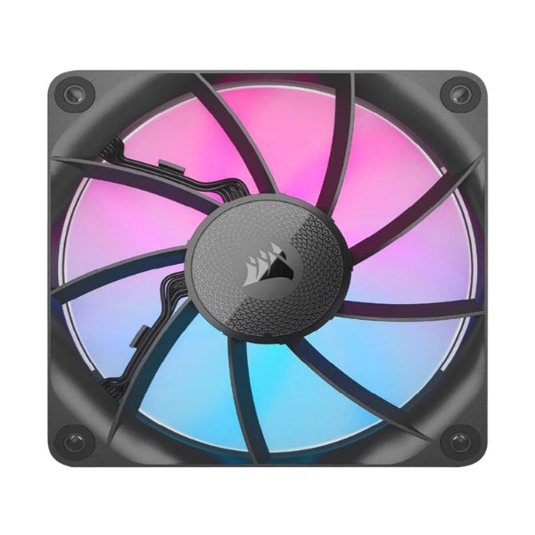 Fan-Cooler-Corsair-iCUE-LINK-RX120-RGB-Magnetic-Dome-Bearing-120mm-Negro-RGB