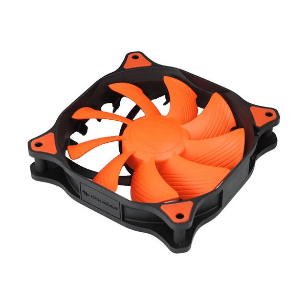 Fan-Cooler-H,E,C,-Cougar-CFV12H-Hydro-Dynamic-Bearing-120mm-Negro-Naranja