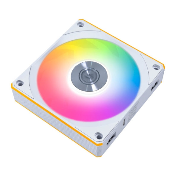 Fan-Cooler-Lian-Li-UNI-FAN-CL-Wireless-Reverse-Blade-Fluid-Dynamic-Bearing-120mm-Blanco-RGB-3-Pack