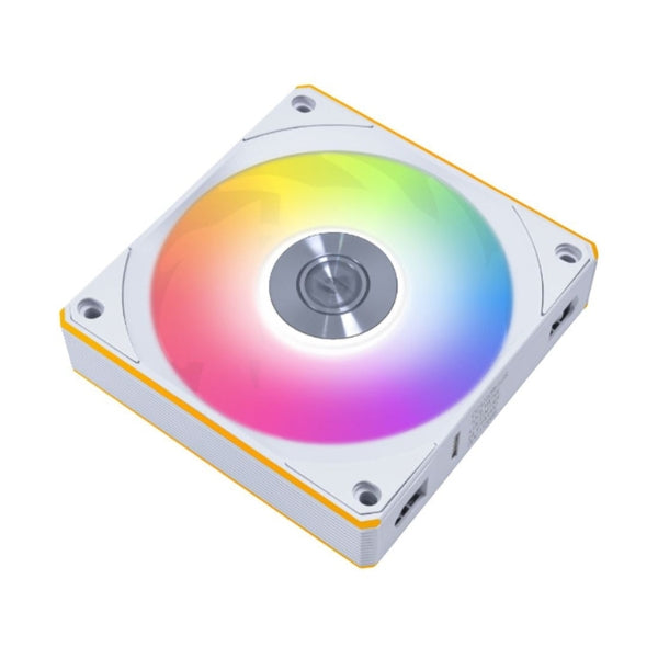 Fan-Cooler-Lian-Li-UNI-FAN-CL-Wireless-Reverse-Blade-Fluid-Dynamic-Bearing-120mm-Blanco-RGB